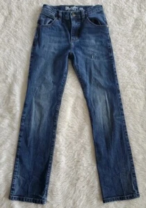 Wrangler Retro Jeans Boys 14 Slim Straight Leg Denim Pants Medium Wash 26x29 - Picture 1 of 7