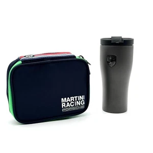 Porsche Martini Racing Reise Organizer + Matt Grau Thermobecher 15 fl oz | GESCHENK - Bild 1 von 10