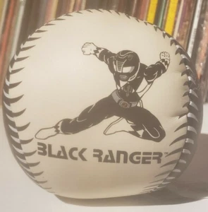 Mighty Morphing Power Rangers baseball softball Plush Black Ranger 1994 SABAN - Picture 1 of 7