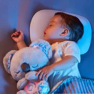 Breathing Koala with Light & Sound - Musical Plush Toy for Baby Sleep - Picture 1 of 6
