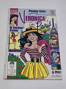 Veronica in Paris #1 Archie Series VTG 1989 Comic Book Smoke Free Home - Picture 1 of 5