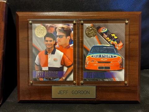 NASCAR Vintage Sport Plaques #24 Jeff Gordon Plaque MADE IN USA Cover