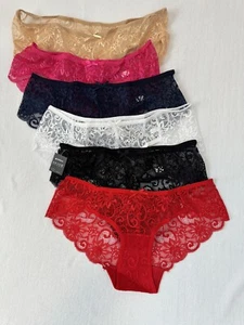 Sunm Boutique Women's Underwear Invisible Seamless Bikini Lace Half Coverage S - Picture 1 of 8