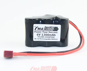 FMA 6V 1200-4000mAh Ni-MH Battery for Ludwig Wowwee Rovio Robot Tanker - Picture 1 of 20