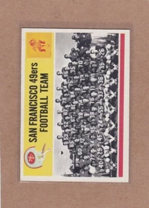 Philadelphia Football 1964 equipo de los 49ers de San Francisco #167 excelente *A36581 - Imagen 1 de 1