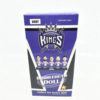 Bobblehead de baloncesto Mike Bibby Sacramento Kings Carl's Jr. 2002 - nuevo S3 Foto 1 de 4