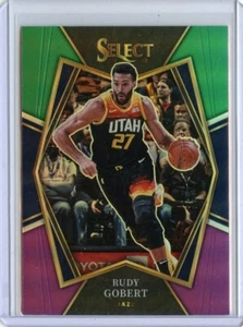 2021-22 Select Prizms Green White Purple #179 Rudy Gobert - Picture 1 of 1