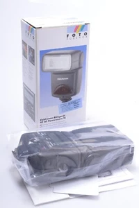 ✅ CULLMANN NIKON 42 AF/M CAMERA FLASH TTL POWER ZOOM NEW OLD STOCK GERMAN MADE - Picture 1 of 5