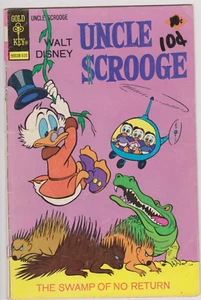 Uncle Scrooge Issue #123 Comic Book. The Swamp of No Return. Gold Key 1975 - Picture 1 of 2