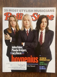 Boygenius Rolling Stone Magazine February 2023 Phoebe Bridgers Lucy Dacus Julien - Foto 1 di 2