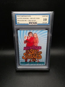 Austin Powers #1 (1999) The Spy Who Shagged Me Checkliste - Graded 10 [FCGS] - Bild 1 von 2