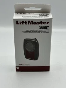 NEW! LIFTMASTER 380UT 2-BUTTON UNIVERSAL REMOTE TRANSMITTER - Picture 1 of 4