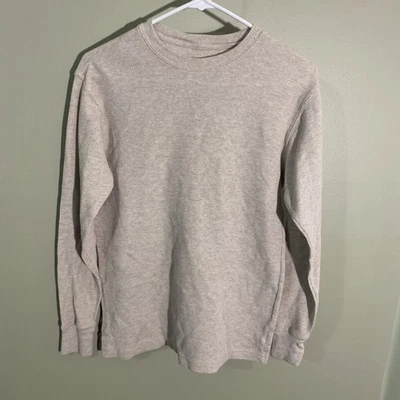 ARIZONA Youth BOY's BEIGE THERMAL Shirt Long John Size XL 14/16 - Image 1 of 4