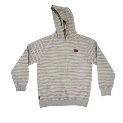 O'Neill Gris Bávaro Rayas Sudadera con Capucha Pullover Niños GRANDE Ajuste Estándar Top Foto 1 de 4