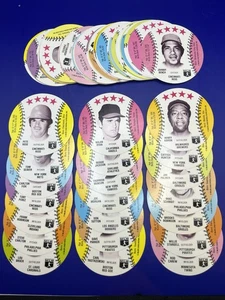 1976 Isaly's Baseball Disc Complete 70 Card Set Ryan Aaron Rose Isalys MSA discs - Picture 1 of 7