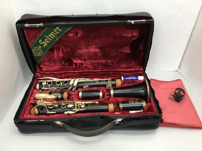 Clarinete Selmer Paris Serie 10 S Modelo Profesional con Estuche Usado Foto 1 de 4