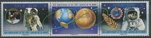 Niue 1989 20 Jahre erste bemannte Mondlandung 742/44 ZD postfrisch (C28733) - Picture 1 of 1