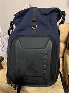 Evecase Shell DSLR Camera Bag Size 20Lx13Wx7D Hard Case Divider Backpack - Picture 1 of 5