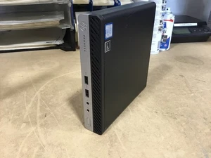 HP ProDesk 400 G3 Mini Desktop PC | i5-6500T 2.5GHz | 8GB | 256GB | No OSGrade A - Afbeelding 1 van 2