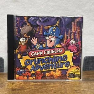 Cap'n Crunchs Crunchline Adventure PC MAC CD Kids Broken Jewel Case And Game - Photo 1/3