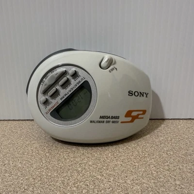 Sony SRF-M85V Mega Bass Walkman Radio with Belt Clip AM/FM Weather TESTED - Image 1 of 3