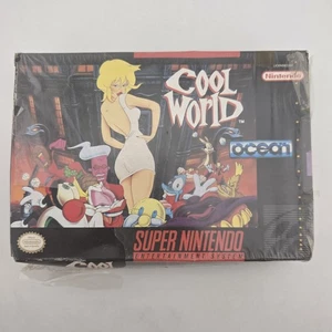 Cool World - Box Only - Super Nintendo Snes - Shrink (No Game - No Manual) - Picture 1 of 15