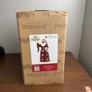 Jim Shore Heartwood Creek Filled With Joy Santa With Original Box - Picture 1 of 2