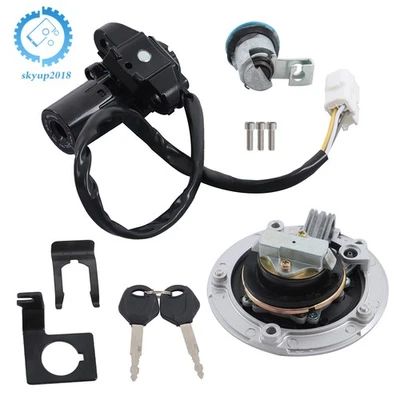 Interruptor de encendido de la tapa del tanque de combustible de gasolina bloqueo de asiento para Kawasaki Z1000SX Ninja 1000 Foto 1 de 4