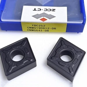 CNMG190612-DR YBC252 CNMG643-DR CNC Hartmetall Wendeschneidplatten 10 Stück - Bild 1 von 1