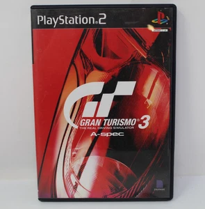 Gran Turismo 3 A-Spec Playstation PS2 Japanese Video Game Complete CIB Tested - Picture 1 of 3