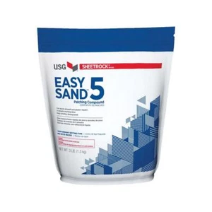 USG 384024 Easy Sand 5 Lightweight Setting-Type Joint Compound, 3 Lbs. Natural - Picture 1 of 10