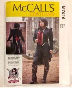 McCalls Costume YaYa Han Jacket Vest Pattern M7616 Anime Fantasy Cosplay Uncut - Picture 1 of 23