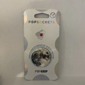 PopSockets PopGrip - Expanding Stand and Grip with Swappable Top - Moon - Picture 1 of 2