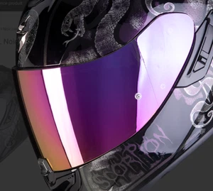 Maxvision Ready Scorpion Exo 391 Mirror Visor Purple - Picture 1 of 1