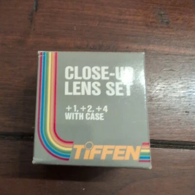 55mm TIFFEN Close-Up Macro +1 +2 +3 Set Kit Lens Filter OEM Genuine Japan 55 mm - Image 1 of 4