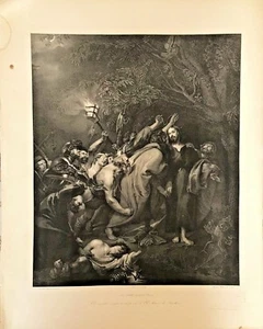 EL PRENDIMIENTO, Van Dyck lo pintó, Madrazo lo dirigió, ca.1829. - Imagen 1 de 1