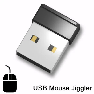 USB Mouse Jiggler - mouse mover prevents screen-saver sleep standby. New design! - Image 1 of 4