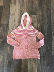 Maglione bambina taglia 8/10 by kids today rosa e bianco - Foto 1 di 6