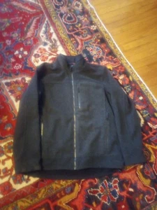 L.L. Bean Herren XL anthrazit Wolle Nylon Mischung Fleece gefüttert Jacke top gepflegt - Bild 1 von 7
