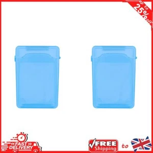 3.5 Inch IDE SATA HDD Hard Drive Disk Storage Box Plastic HDD Caddy Case(Blue) - Picture 1 of 12