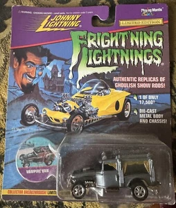 Fright’Ning Lightnings Vampire Van Grey Johnny Lightning Die Cast Collectible - Picture 1 of 3