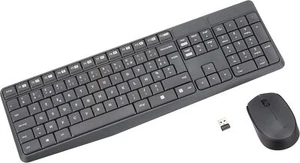 Logitech MK235 Kabellose Tastatur-Maus-Kombination für Windows Französisch Neu - Bild 1 von 2