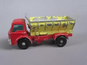 B515 Vintage 1966 Matchbox 70b UK Ford Grit-Spreading Truck Rojo Lesney Moko - Imagen 1 de 7