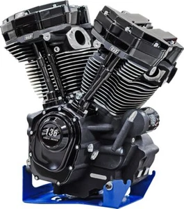 Harley Davidson XL 1200 C ABS 2014-2020 S&S Cycle Mini Teardrop Stealth Air Clea - Picture 1 of 8