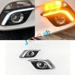 Luz de circulación diurna LED DRL luz antiniebla intermitente x para Mazda 3 Axela 2013-2016 - Imagen 1 de 12