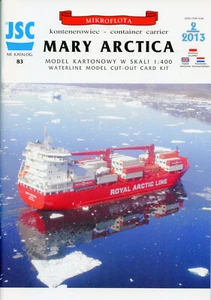 Portacontenedores Danés Mary Arctica # Modelo de Tarjeta # Escala 1/400 # JSC83 - Imagen 1 de 5