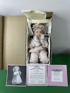 Vintage Ashton Drake Conner LAY DOWN TO SLEEP Talking Porcelain Doll COA M 2108 - Picture 1 of 10
