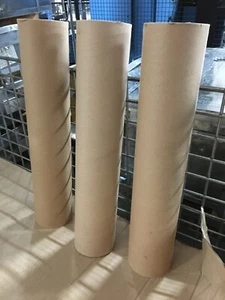 3nr. Heavy Duty Strong Cardboard tube 10cm dia.-51cm long-used good condition - Picture 1 of 6