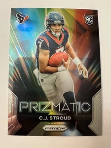2023 Panini Prizm C.J. Stroud Base Prizmatic RC #6 Houston Texans Rookie - Bild 1 von 7