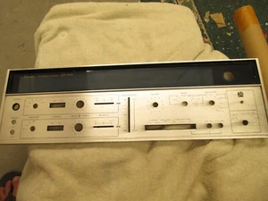 Sansui QR-6500 Quadraphonic Stereo Receiver FACEPLATE Control Panel Vtg - Picture 1 of 10